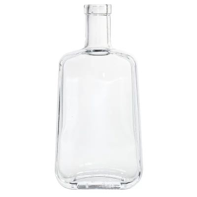 High quality empty 750ml colored round liquor bottle glass wine bottle wholesale 750ml 750g Tequila Liquor Glass Bottle