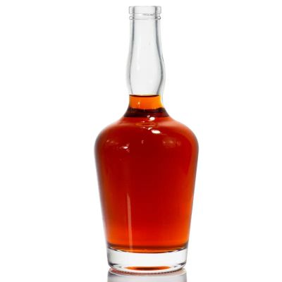Ordinary Design Customized Shape 350ml 500ml 750ml Whiskey Bottle Whiskey Glass Container
