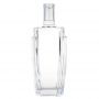 Fancy Wholesale Liquor Glass Wine Gin Bottle Clear Spirit Glass Bottle