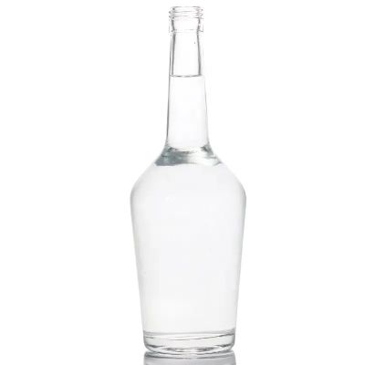 Super Flint Glass Factory Custom Size Bottle Glass 375ML 500ML700ML 750ML Champagne Spirit Bottle