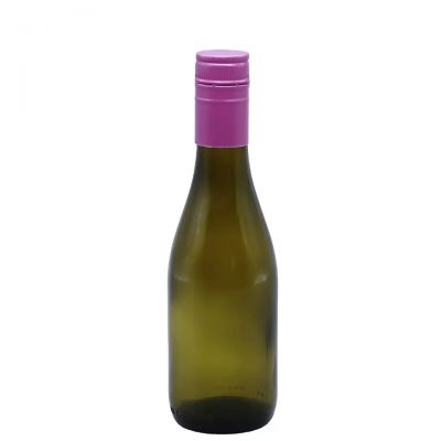 Free Samples 187ml Glass Bottle for Burgundy Wholesale Mini Wine Bottle