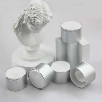 Matte Silver In Stock Aluminum Plastic Hot Sale 24/410 Bottle Cap Disc Top Cap