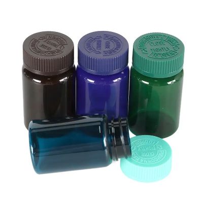 100cc hot sale plastic capsule bottle pet healthcare supplement vitamin jars pills candy calcium containers