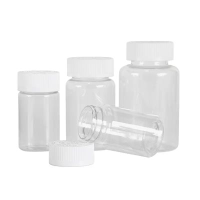 Best Sale Pet 120ml 150ml Plastic Container Capsule Food Packaging Medicine Pill Protein Bottle With Child Proof Resistant Screw