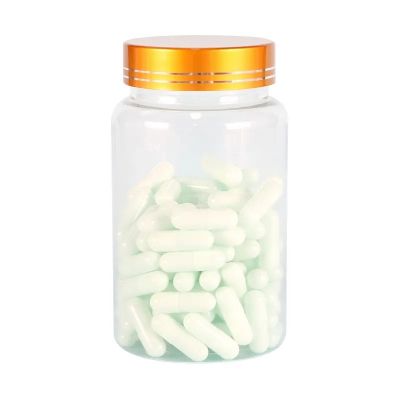 Customized Design Screen Printing 250ml 300ml Soft Touch Black White Pet Vitamin Pill Bottle Plastic Capsule Medicine Bottle