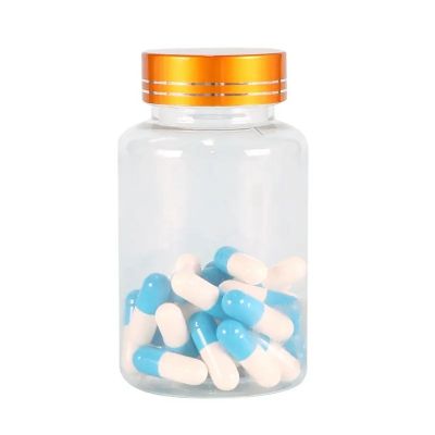 Plastic Pill Bottles 150ml Pet Capsule Bottle For Seal Vitamin Bottles Containers