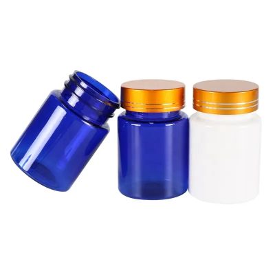 custom biodegradable capsule packaging pet plastic gummy vitamins bottle pill healthcare supplement container