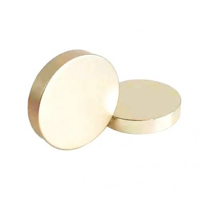 89/400 gold metal aluminum jar lid
