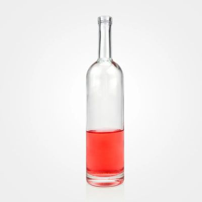 500ml Super Flint Round Glass Vodka Bottle Glass Gin Bottle Glass Spirits Bottle