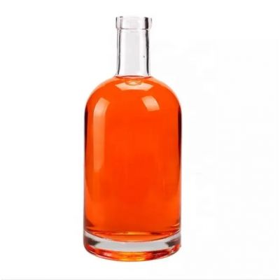 Nordic Style 375ml 700ml 750ml 1L Glass Bottle for Vodka Whisky Gin Rum