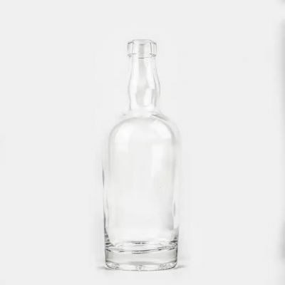 Custom 50ml 100ml 200ml 375ml 500ml 700ml 750ml 1000ml Tequila Gin Whisky whiskey Liquor Bottle Vodka Glass Bottle with Cork