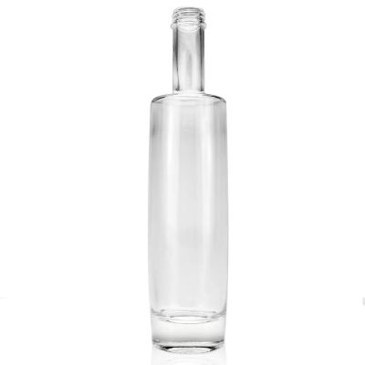 750ml round spirit bottle gin bottles 70cl vodka whisky clear round rum 700ml spirits bottle