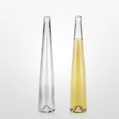 New Design 420ml Wholesale High quality Vodka 500ml Whiskey Wine Champagne Decanter Glass Bottles