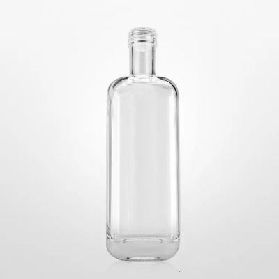 Wholesale 260ml Clear Beverage Juice Coffee 500ml Wine Whisky Spirit Liquor Glass Bottle