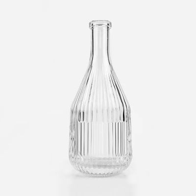 Custom 700Ml Gin Vodka Rum Whisky 500ml glass bottle Brandy Spirit Glass Bottle