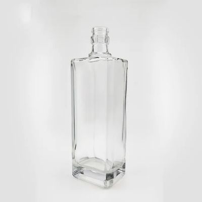 Factory 500ml Spirits Glass Bottle 375ml 750ml Whisky Rum Brandy 700ml Vodka liquor glass bottle