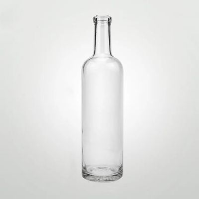 Custom 700ml Glass Spirits Liquor Bottles Clear 500ml 750ml Whisky Bottle