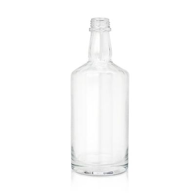 Whisky Bottle 700 ml Volume Super Flint Glass whiskey vodka bottle with screw neck finish