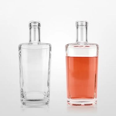 750ml Premium Empty shaped Liquor Wine Glass Vodka Bottle 1000ml wine glass bottle
