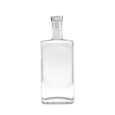 WholesaleCustomized 500ml 750ml 1000ml Wine Glass Bottle Liquor Brandy Vodka Whisky Glass Bottle