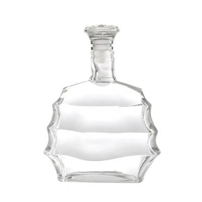 Sale Glass Gin Bottle 500ml 750ml Spirit Liquor Vodka Glass Wine Bottle