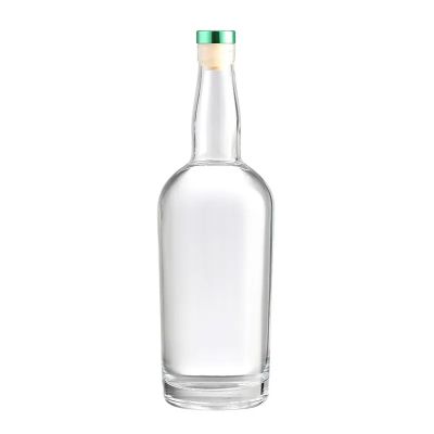Custom Empty Crystal Glass Wine Bottles 500ml 750 Ml xo glass spirit brandy bottles