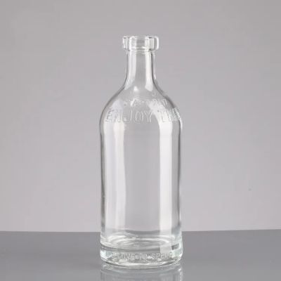custom 200ml 375ml 500ml 700ml 750ml 1000ml spirits glass bottle gin whiskey empty gin bottles for gin for vodka