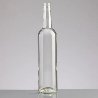 Hot Products Clear Transparent 500 Ml Wine Glass Bottle With Screw Top