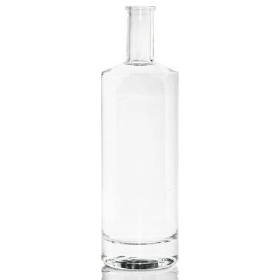 Wholesale glass bottle vodka gin 500ml gin empty bottle glass bottle brandy