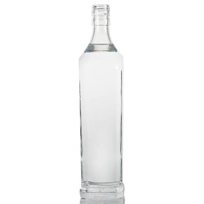 Manufacturers 700ml Botellas De Vidrio Licor Empty Clear Liquor Glass Bottle
