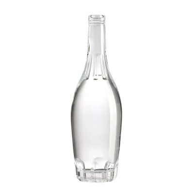 Factory Price 750ml Glass Bottle Bottle Empty Glass Whiskey Vodka Bottle