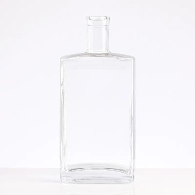 Flint Glass Lid Finish 750ml Vodka 500ML Glass Bottle