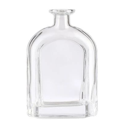 500ml 750ml glass spirit bottle gin whisky rum vodka wine glass bottles with stopper cork
