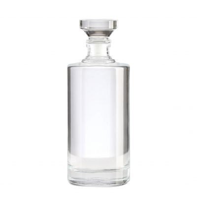 factory supply glass luxury bottle botellas de vidrio para licor de litro bitter lv bottle whisky bottle