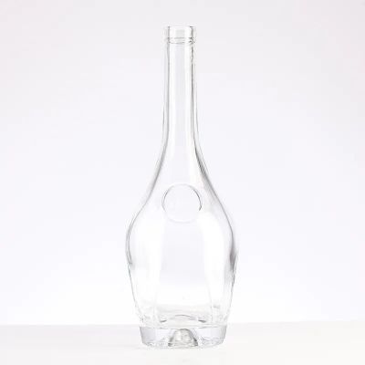 Wholesale New Design Custom Liquor Vodka Gin Whiskey Tequila Glass Bottle 750ml with Rubber Stopper