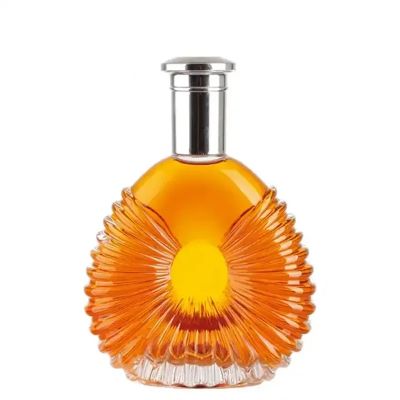 Best Selling 750ml Emptuliquor Brandy XO Whiskey Bottle Glass 750ml With Cap