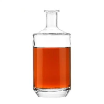 Custom Shape Olso Empty Spirit 50ml 100ml 200ml 375ml 500ml 750ml 1000ml 75cl Gin Glass Bottle For Liquor