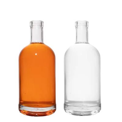 70cl 700ml 750ml elegant olso silk screen printing spirits liquor rum tequila gin glass bottle