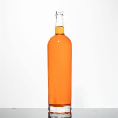 Hot Sale 750ml Liquor Bottles Empty Custom Luxury Tequila Rum Whisky Liquor Spirit Glass Bottle