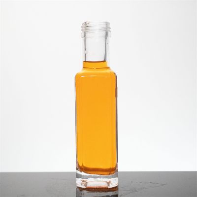 50ml 100ml 125ml glass bottle whiskey glass bottle mini wine glass bottle of vodka rum
