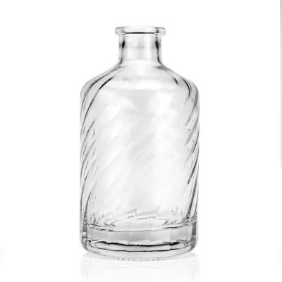 whiskey glass liquor bottle gin glass bottle 500ml vodka whisky gin glass bottles