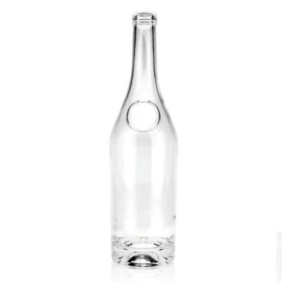 embossed shape alcohol vodka gin glass wine bottle spirits glass bottle 700 ml glass bottles vodka for friends