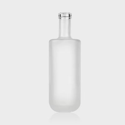 super flint round glass bottle rum vodka glass bottle 700 ml glass spirit bottle