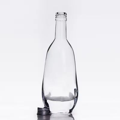 100ml liquor Vodka Gin Bottle Small Capacity Beverage Glass Bottle