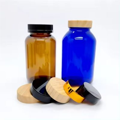 Manufacturer 100ml 120ml 150ml 250ml 300ml 400ml Amber capsule glass bottle Medicine pill packer glass Bottles
