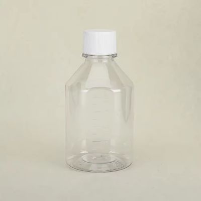 500ml Wholesale Plastic Packaging Medicine Bottle Health Care Drinking Plastic Bottle With Screw Cap