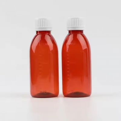 Hot Sale BPA Free 75ml 120ml 150ml 200ml Food Grade Jar Supplement Bottle Cough Syrup Bottle With Screw Cap