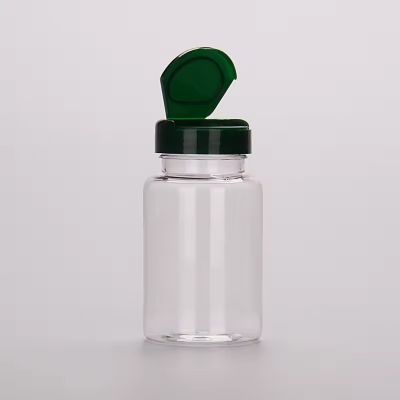 100ml PET food grade round vitamin pill tablet capsule packing bottle