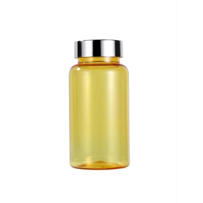 CUSTOM Pill Capsule Medicine Container Empty Bottle Plastic PET Jars for Vitamins