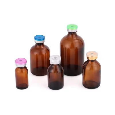 Wholesale thickened Cillin Bottle 10ml ~ 100ml brown bayonet glass bottling essence package